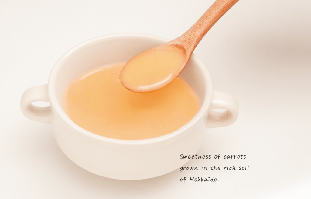 Hokkaido carrot potage｜GREENS KITAMI